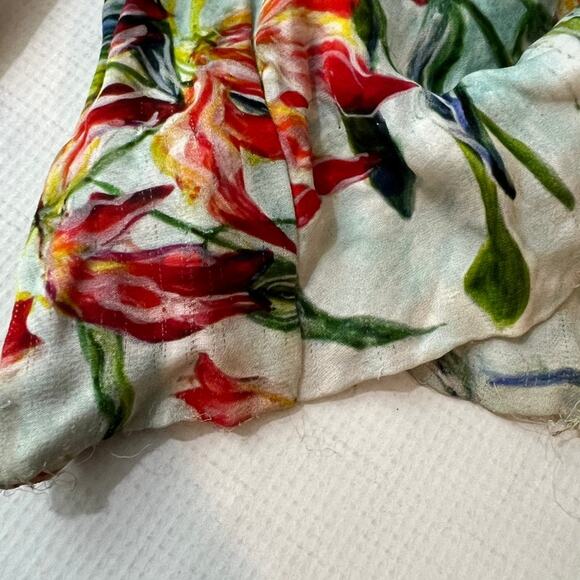 ALA Von Auersperg Floral Silk Jumpsuit Size XS Small - Picture 7 of 14